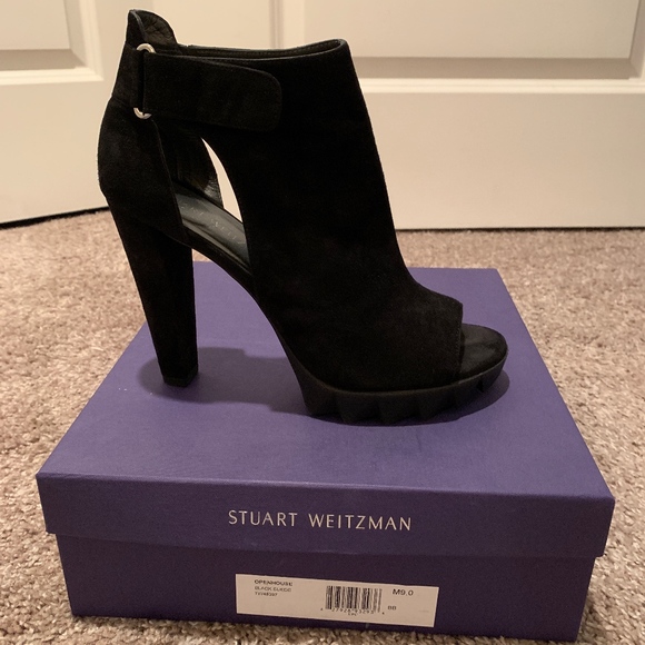 Stuart Weitzman Shoes - Stuart Weitzman Suede Bootie